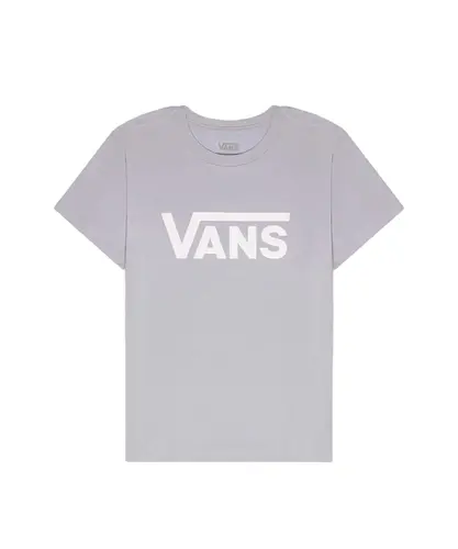 Camiseta Flying V Crew Vans Cosmic Sky - Lilás