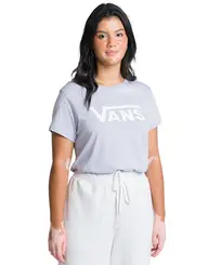 Camiseta Flying V Crew Vans Cosmic Sky - Lilás