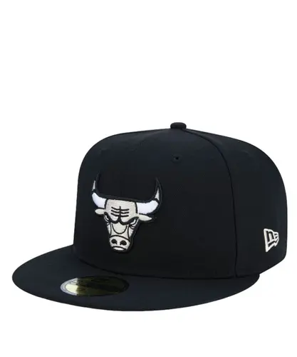 Boné New Era 59Fifty Chicago Bulls Core NBA Preto