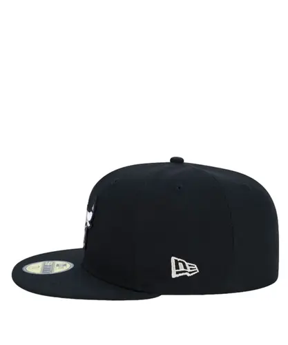 Boné New Era 59Fifty Chicago Bulls Core NBA Preto