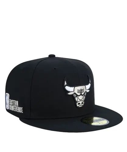 Boné New Era 59Fifty Chicago Bulls Core NBA Preto