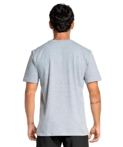 Camiseta Manga Curta New Omni Quiksilver - Cinza