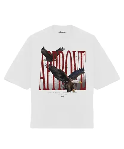 CAMISETA OVER. APPROVE ANIMALS II AGUIA