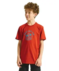 Camiseta Fun Juvenil Hang Loose - Vermelho