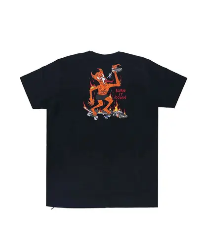 CAMISETA THRASHER BURN IT DOWN