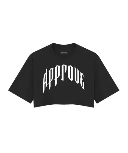 Cropped Approve Bold Beyond Lines ll Preto