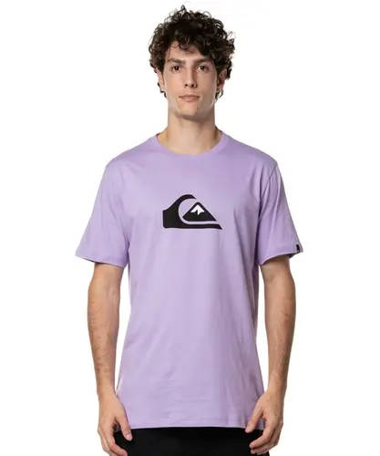 Camiseta Quiksilver M/C Full Logo Lilas
