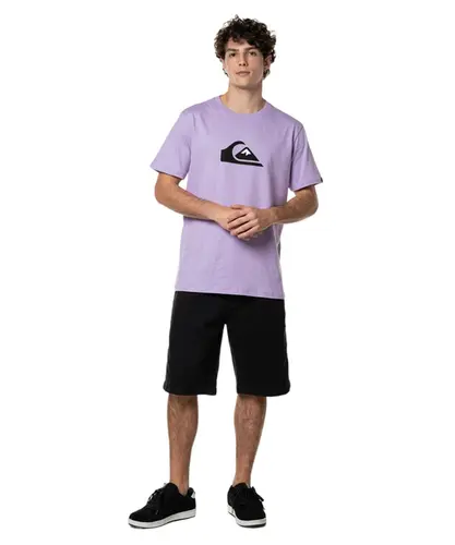 Camiseta Quiksilver M/C Full Logo Lilas