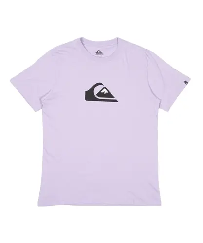 Camiseta Quiksilver M/C Full Logo Lilas