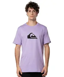 Camiseta Quiksilver M/C Full Logo Lilas