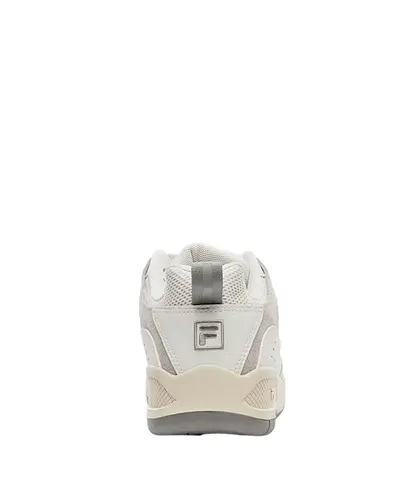 Tênis Fila Corda Br Branco Bege Cinza