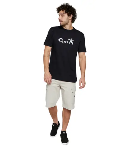 Camiseta Quiksilver Quik Liquid Preto