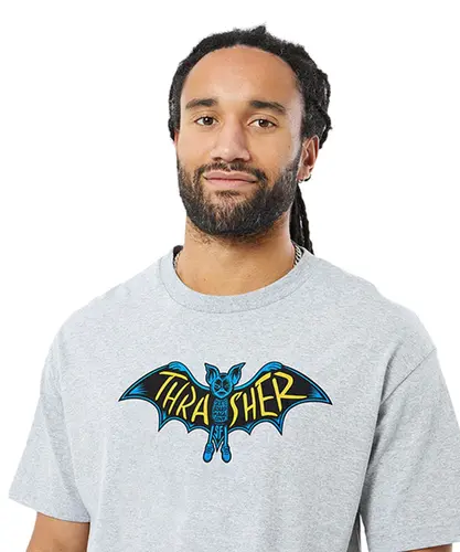 CAMISETA THRASHER BAT LOGO