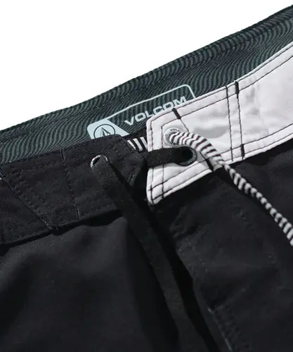 Boardshort Volcom Iconic Stone Preto