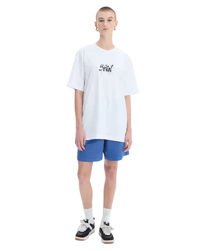 Camiseta Baw Regular Metal Branco