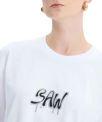 Camiseta Baw Regular Metal Branco