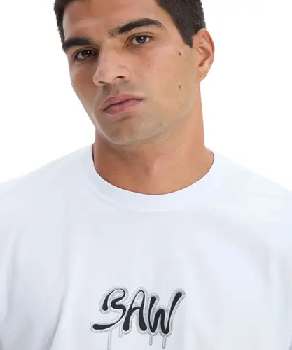 Camiseta Baw Regular Metal Branco