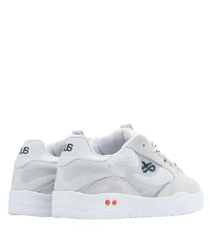 Tênis Ous Fluente GTX Essencial Cinza Azul  Branco