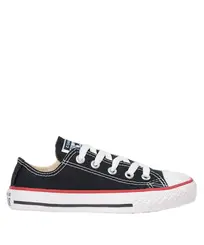 Tênis Converse Chuck Taylor All Star Kids Ox Preto Vermelho