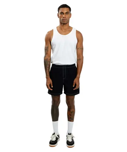 Pool Shorts Baw R Contraste Preto
