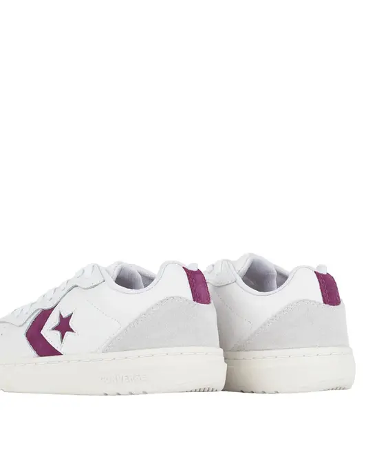 Tênis Converse Rival V2 Ox Crafted Colors Camurça Branco Violeta