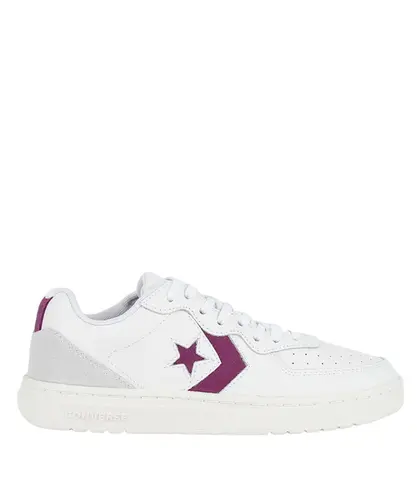 Tênis Converse Rival V2 Ox Crafted Colors Camurça Branco Violeta