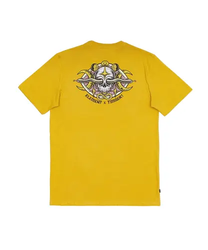 Camiseta Element x Timber  M/C Timber Sight - Amarelo