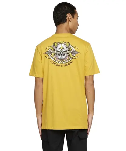 Camiseta Element x Timber  M/C Timber Sight - Amarelo