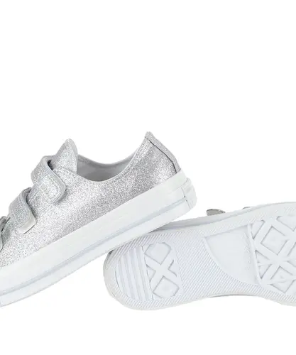 Tênis Converse Chuck 70 3V Ox Sparkle Party Prata