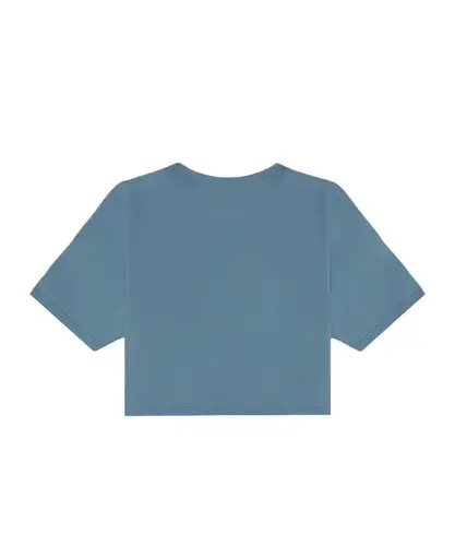 Camiseta Vans Retro V Crew Crop II SS Blue Stone
