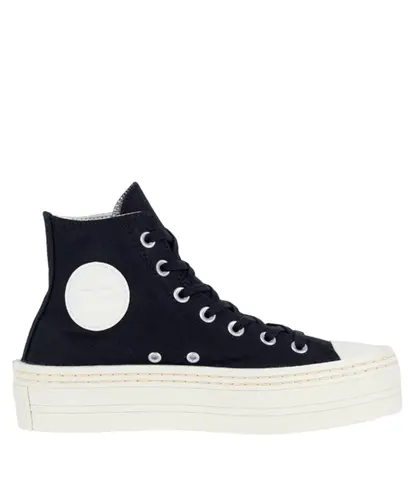 Tênis Converse Chuck Taylor All Star Modern Lift Hi Essential Preto Amendoa