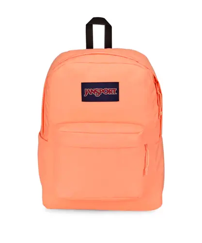 Mochila Jansport Superbreak Plus - Peach Neon