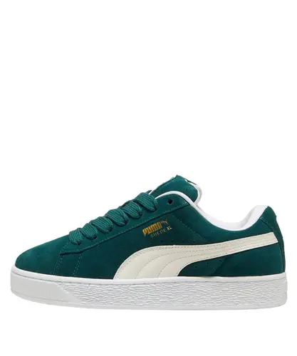 Tênis Puma Suede XL Green White - Tênis Puma Suede XL Green White