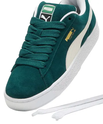 Tênis Puma Suede XL Green White - Tênis Puma Suede XL Green White