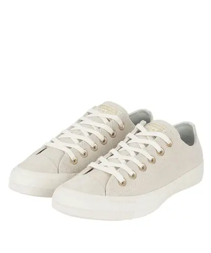Tênis Converse Chuck Taylor All Star Seasonal Suede Amêndoa