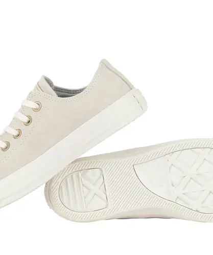 Tênis Converse Chuck Taylor All Star Seasonal Suede Amêndoa
