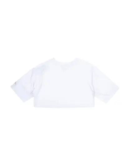 Cropped New Era Branded Branco