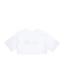 Cropped New Era Branded Branco