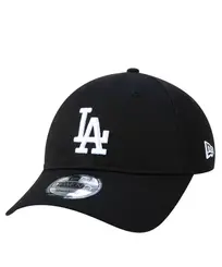 Boné New Era 9Twenty MLB Los Angeles Dodgers Aba Curva Preto