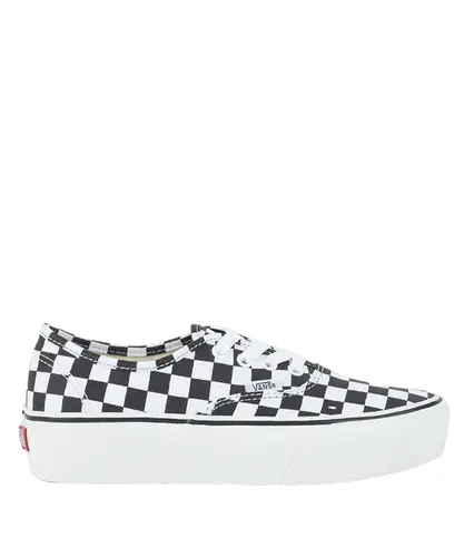 Tênis Vans Authentic Plataforma Checkerboard True White