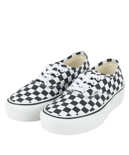 Tênis Vans Authentic Plataforma Checkerboard True White