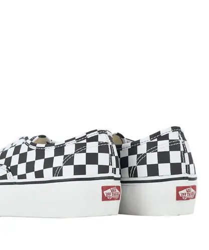 Tênis Vans Authentic Plataforma Checkerboard True White