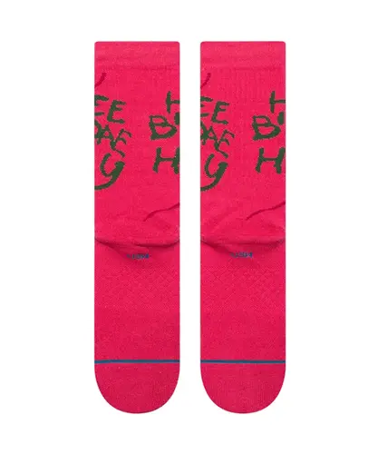 Meia Stance x Harry Potter Happe Crew Pink