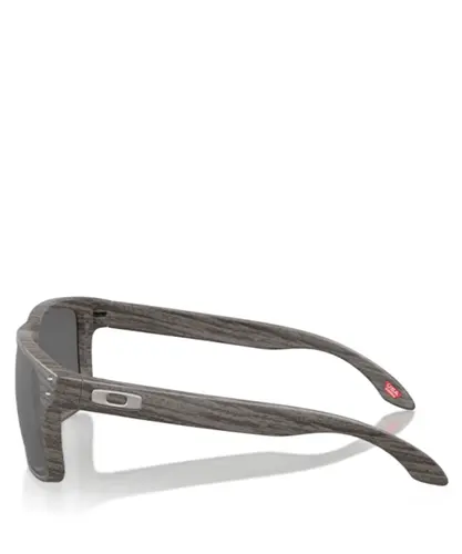 Óculos Oakley Holbrook Black Polarized Woodgrain