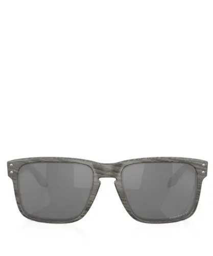 Óculos Oakley Holbrook Black Polarized Woodgrain