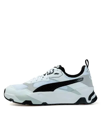 Tênis Puma Trinity White Black Light Gray