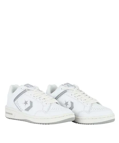 Tênis Converse Weapon Leather White Grey