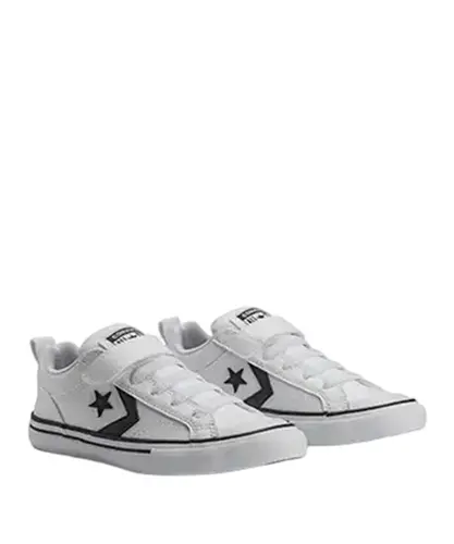Tênis Converse Kids Pro Blaze Strap Ox Branco Preto