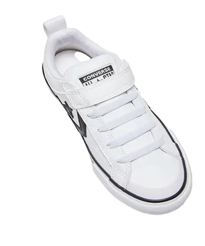 Tênis Converse Kids Pro Blaze Strap Ox Branco Preto