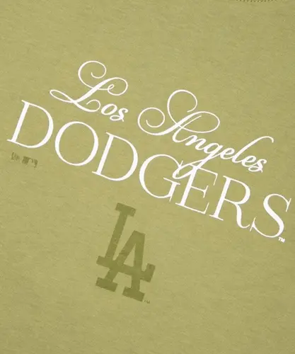 Camiseta New Era Regular MLB Los Angeles Dodgers Classic Verde